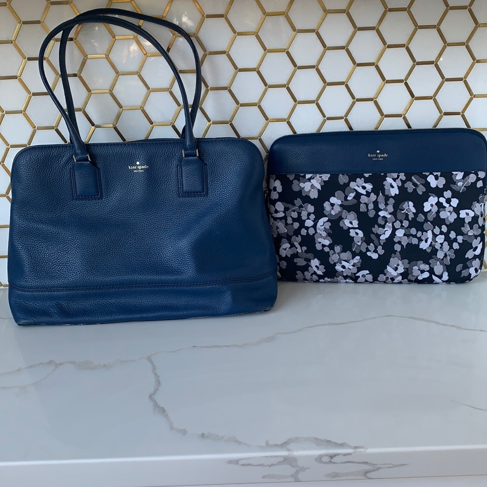 Kate Spade laptop purse and laptop sleeve